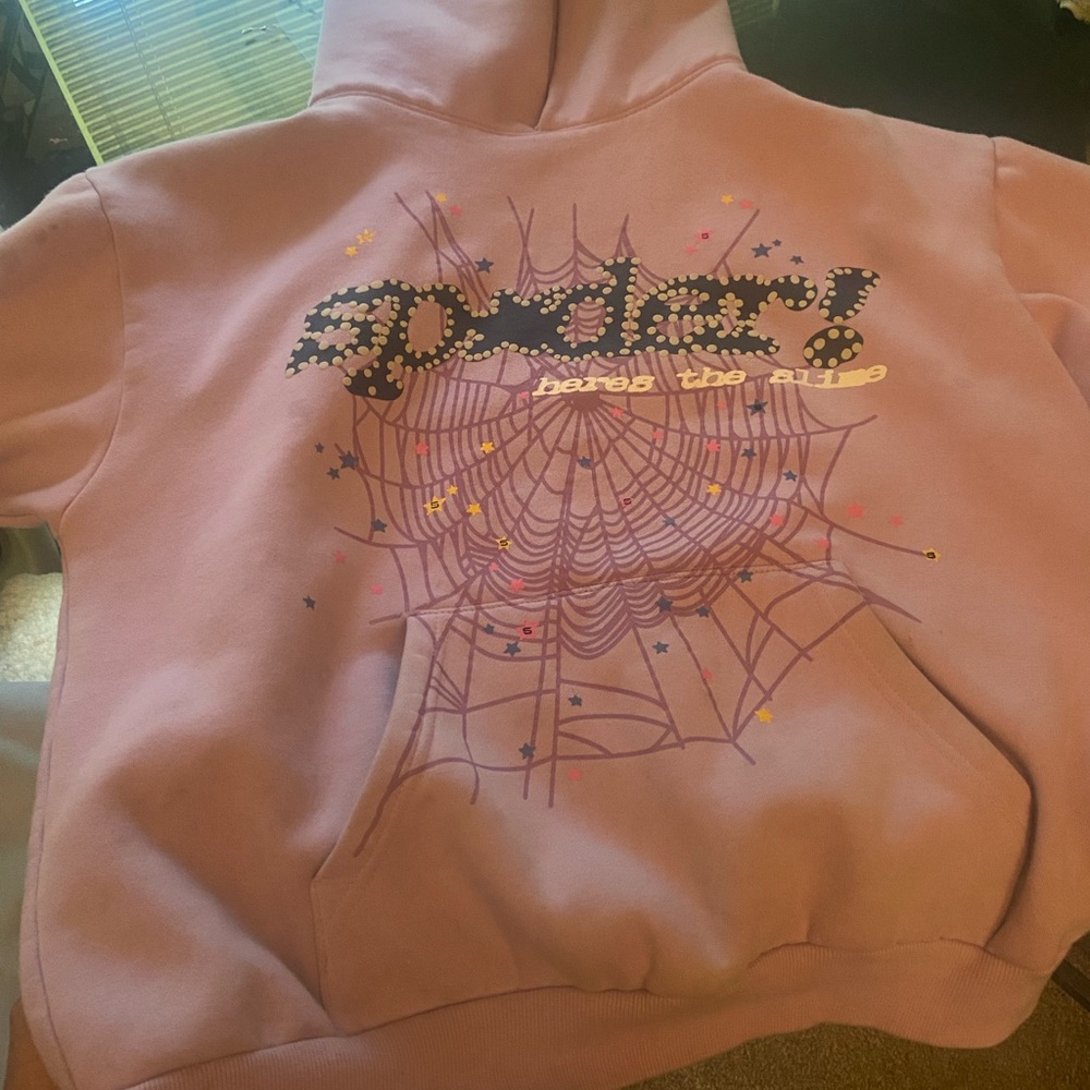 Lavender sp5der hoodie